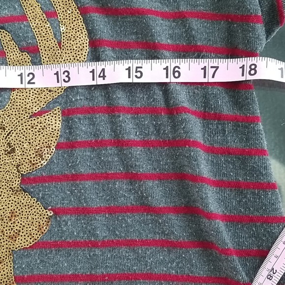 Holiday Sequin Reindeer Sweater - Picture 11 of 11